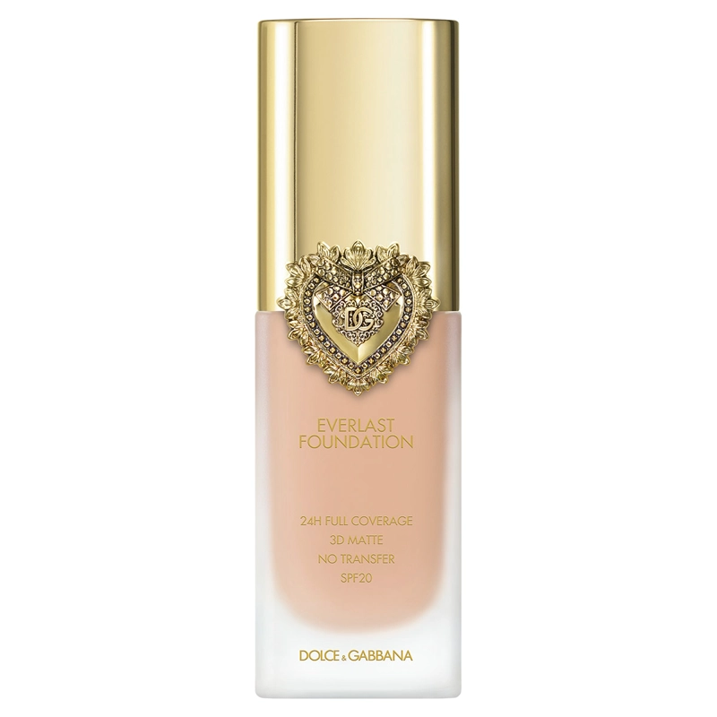 BASE DE MAQUILLAJE DOLCE&GABBANA EVERLAST FOUNDATION 24H COBERTURA TOTAL 3D SPF20 27 ML - 1