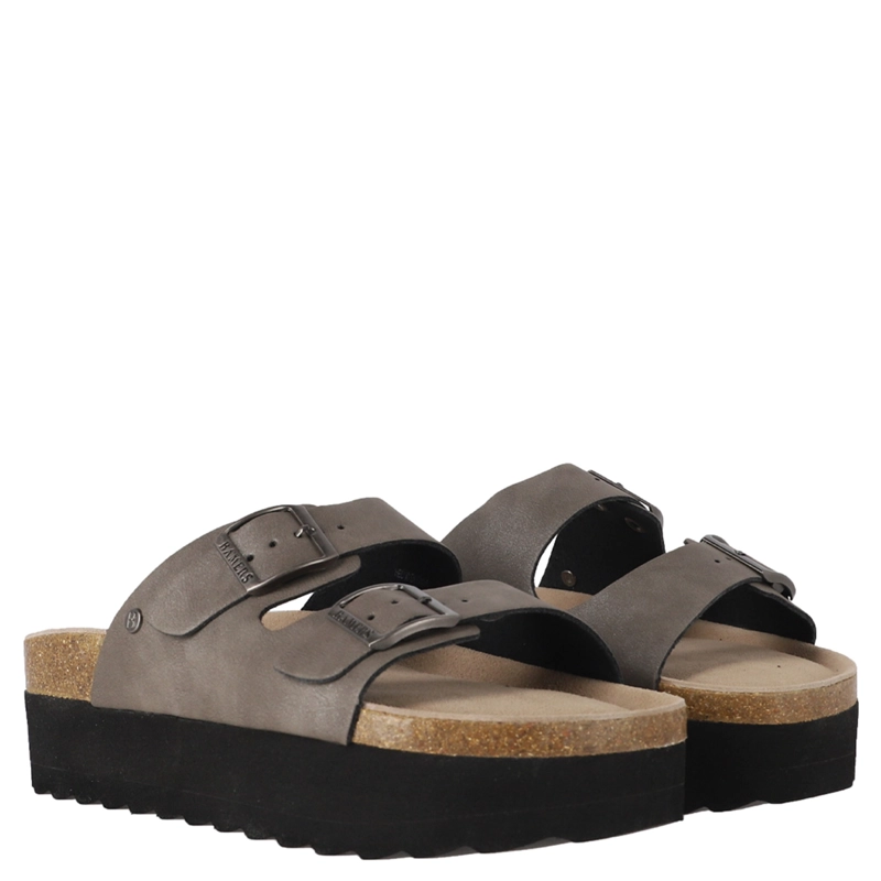 SANDALIAS MUJER BAMERS GRIS KEND HIGH GREY - 2