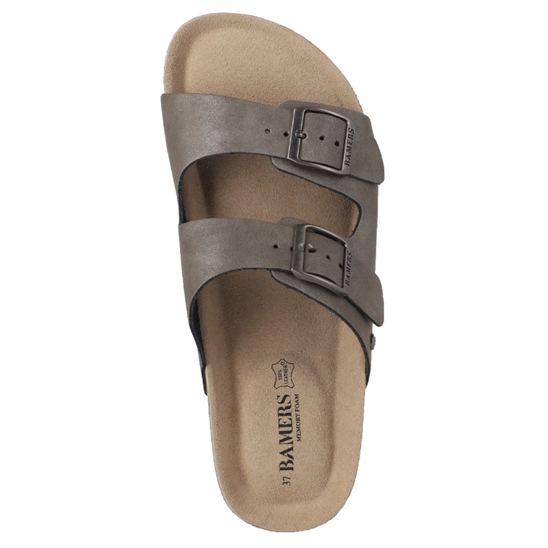 SANDALIAS MUJER BAMERS GRIS KEND HIGH GREY - 5