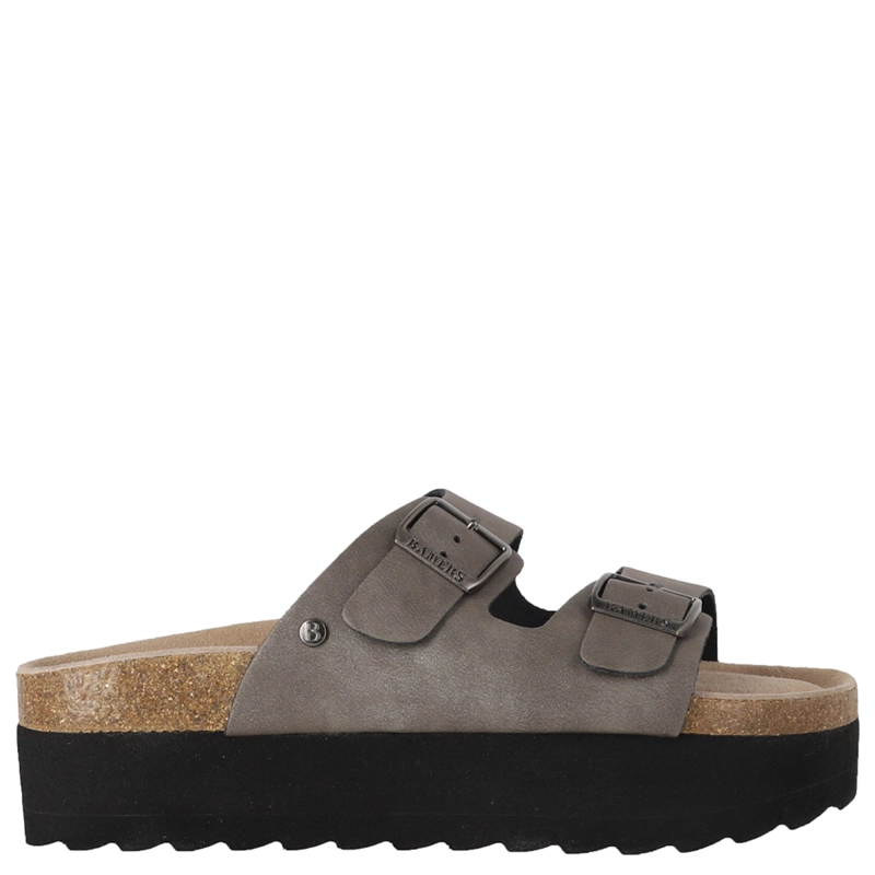 SANDALIAS MUJER BAMERS GRIS KEND HIGH GREY - 1