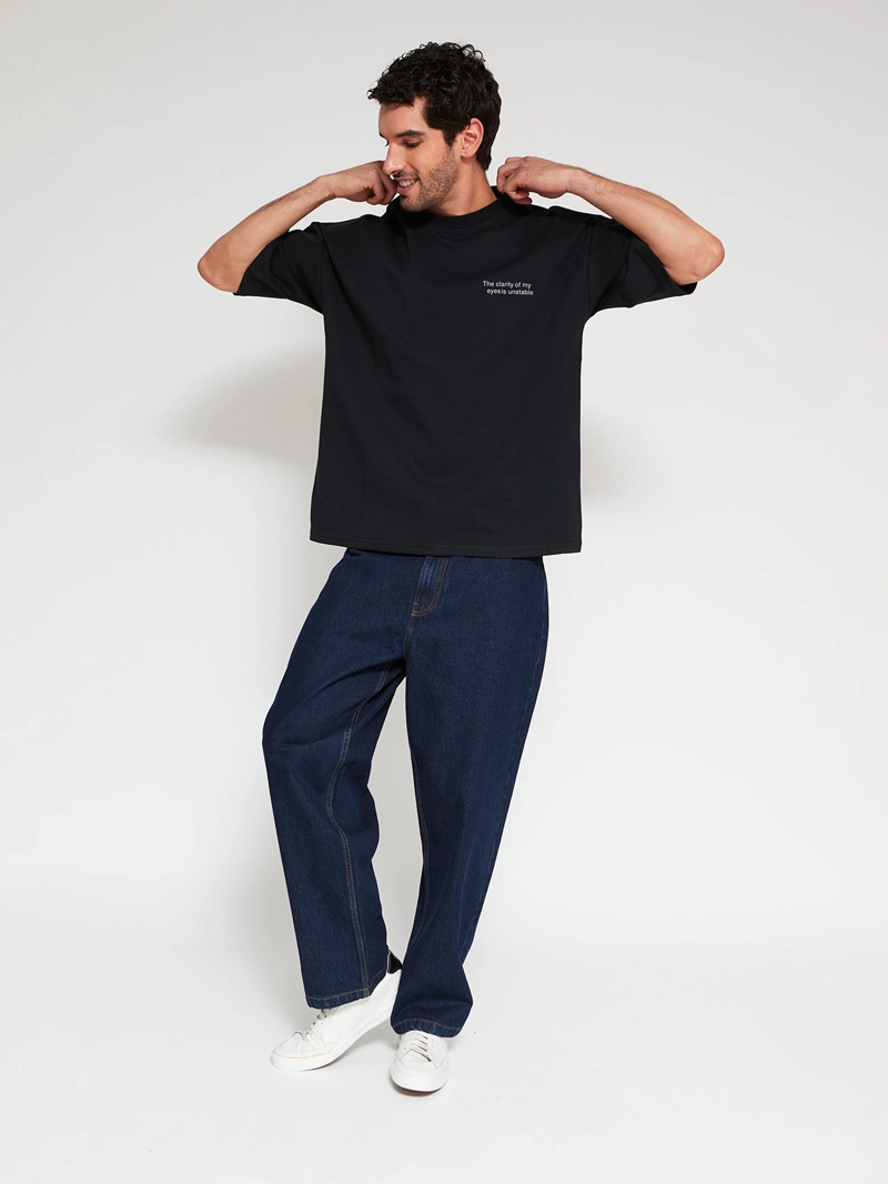 POLERA HOMBRE INDEX ALGODÓN MANGA CORTA BOXY FIT - 4