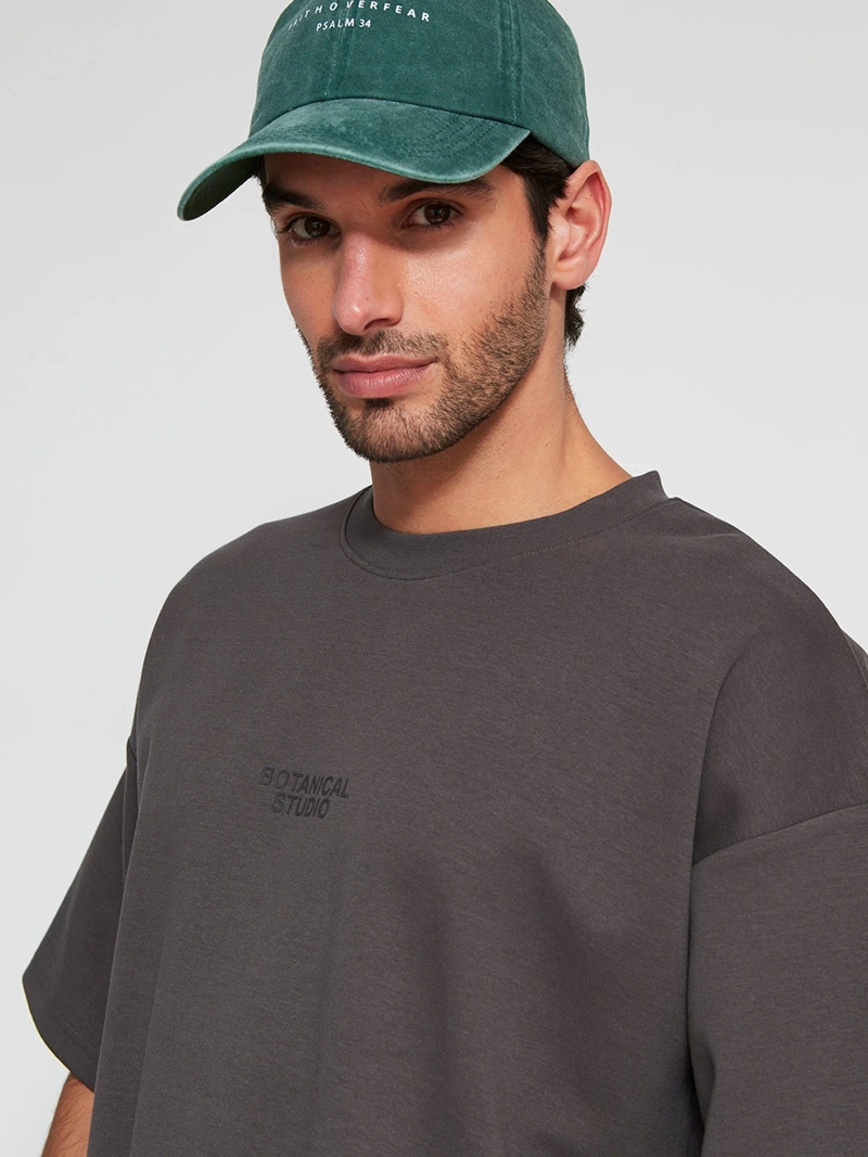 POLERA HOMBRE INDEX ALGODÓN MANGA CORTA BOXY FIT - 3