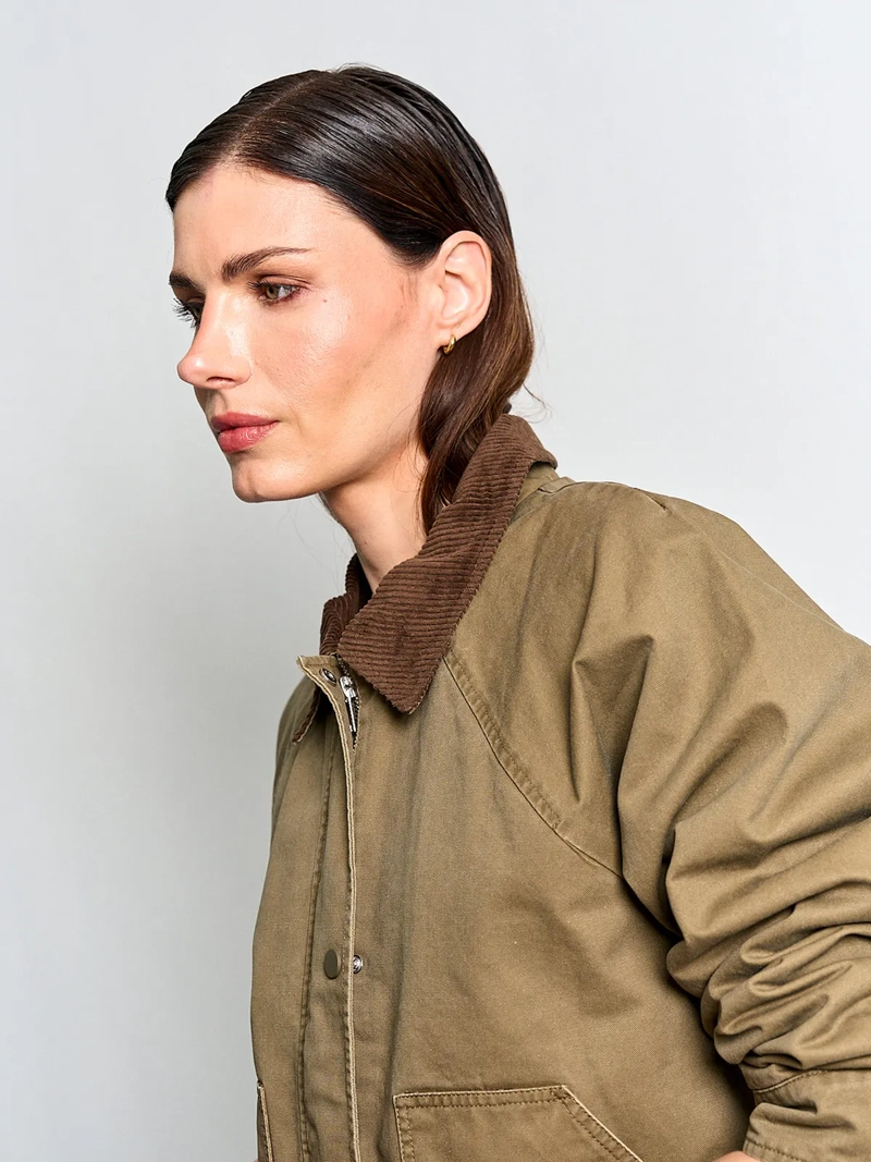 CHAQUETA MUJER MARQUIS ALGODÓN CUELLO COTELÉ - 3