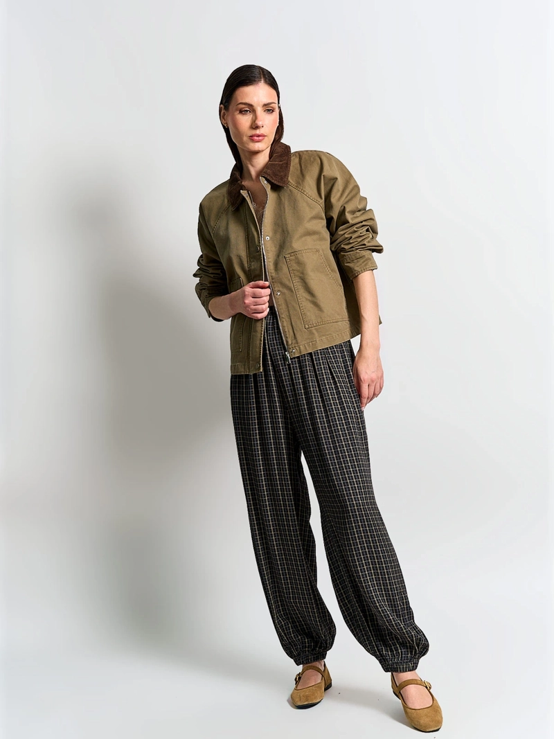 CHAQUETA MUJER MARQUIS ALGODÓN CUELLO COTELÉ - 4