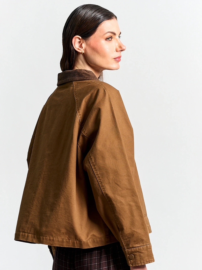 CHAQUETA MUJER MARQUIS ALGODÓN CUELLO COTELÉ - 2