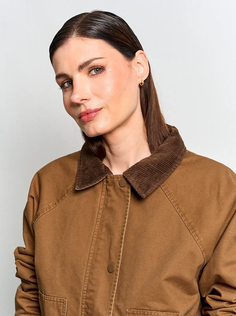 CHAQUETA MUJER MARQUIS ALGODÓN CUELLO COTELÉ - 3