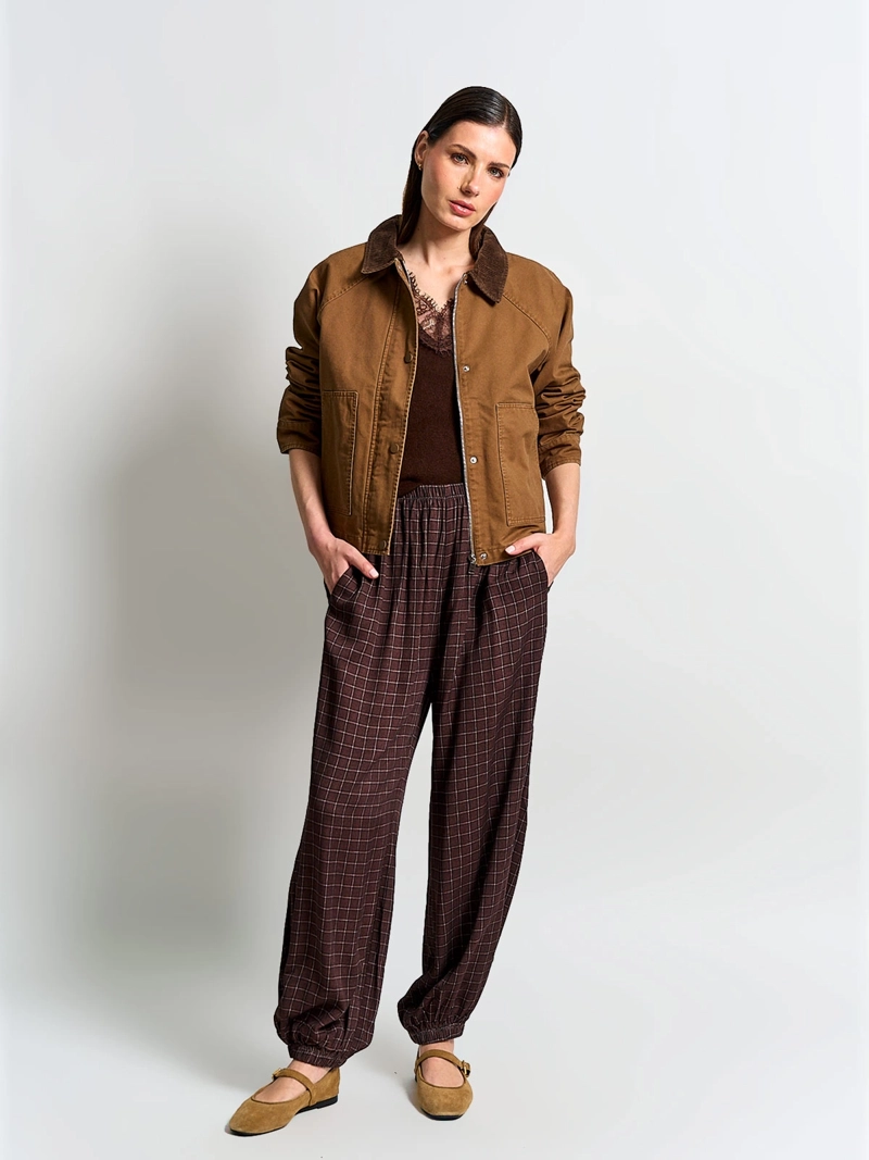 CHAQUETA MUJER MARQUIS ALGODÓN CUELLO COTELÉ - 4