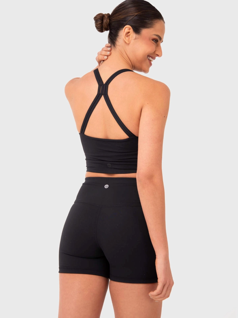 POLERA CROP DEPORTIVA MUJER BODY & SOUL CLARA - 2