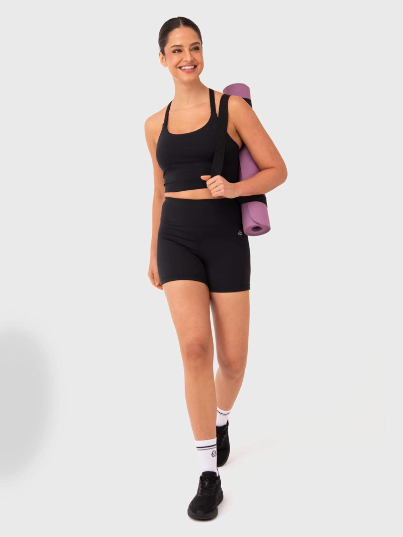 POLERA CROP DEPORTIVA MUJER BODY & SOUL CLARA - 4