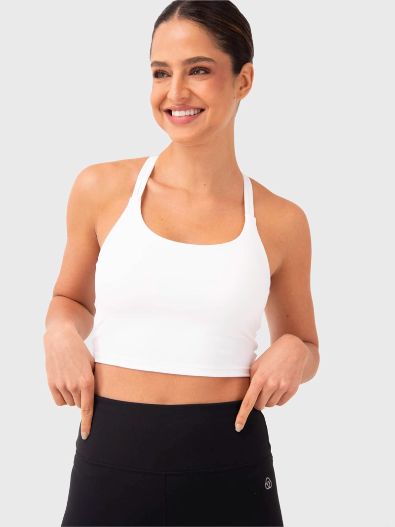 POLERA CROP DEPORTIVA MUJER BODY & SOUL CLARA - 3
