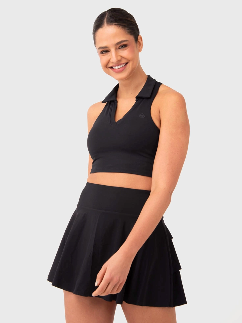POLERA CROP MUJER BODY & SOUL POLO - 1