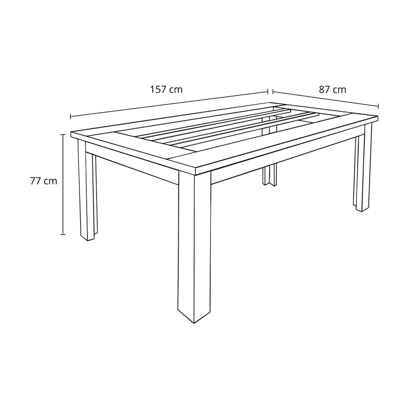 JUEGO DE COMEDOR LIVING FACTORY MILAN 6 SILLAS - 9