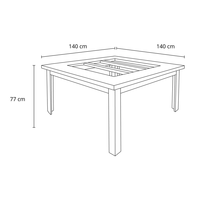 JUEGO DE COMEDOR LIVING FACTORY MILAN 8 SILLAS - 9
