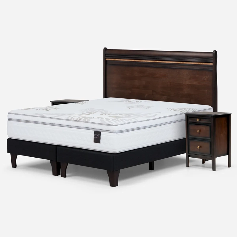 CAMA EUROPEA ROSEN ART 4 2 PLAZAS + SET OPERA II - 2