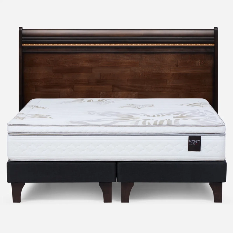 CAMA EUROPEA ROSEN ART 4 KING + RESPALDO OPERA II - 1