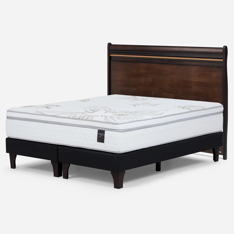 CAMA EUROPEA ROSEN ART 4 KING + RESPALDO OPERA II - 2