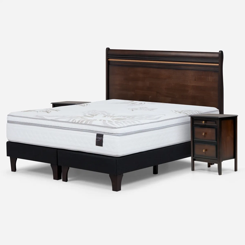 CAMA EUROPEA ROSEN ART 4 SÚPER KING + SET OPERA II - 2