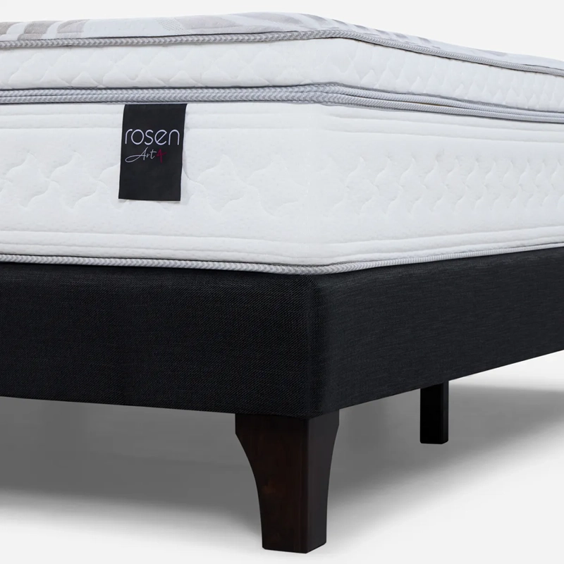 CAMA EUROPEA ROSEN ART 4 SÚPER KING + RESPALDO OPERA II - 5