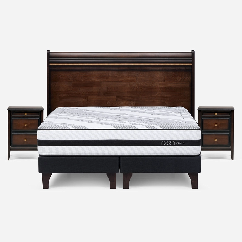 CAMA EUROPEA ROSEN DRIVEN 2 PLAZAS + SET OPERA II - 1