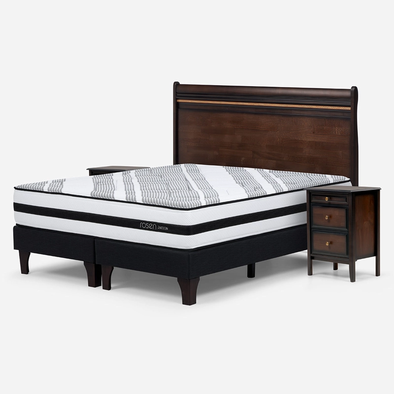 CAMA EUROPEA ROSEN DRIVEN SÚPER KING + SET OPERA II - 2