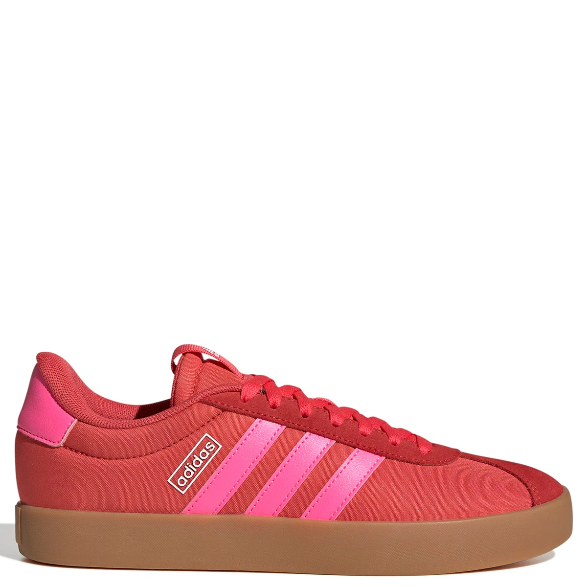ZAPATILLAS MUJER ADIDAS CASUALES ROJO VL COURT 3.0