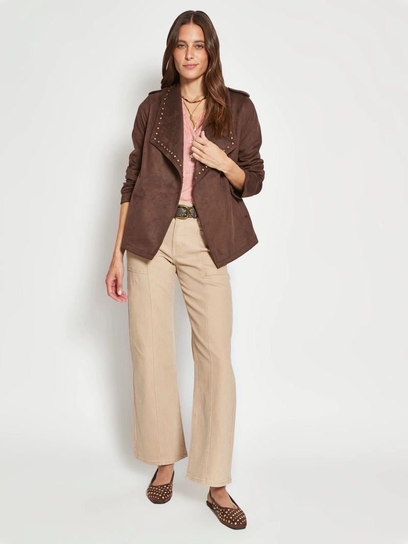 CHAQUETA MUJER TATIENNE GAMUZA - 4