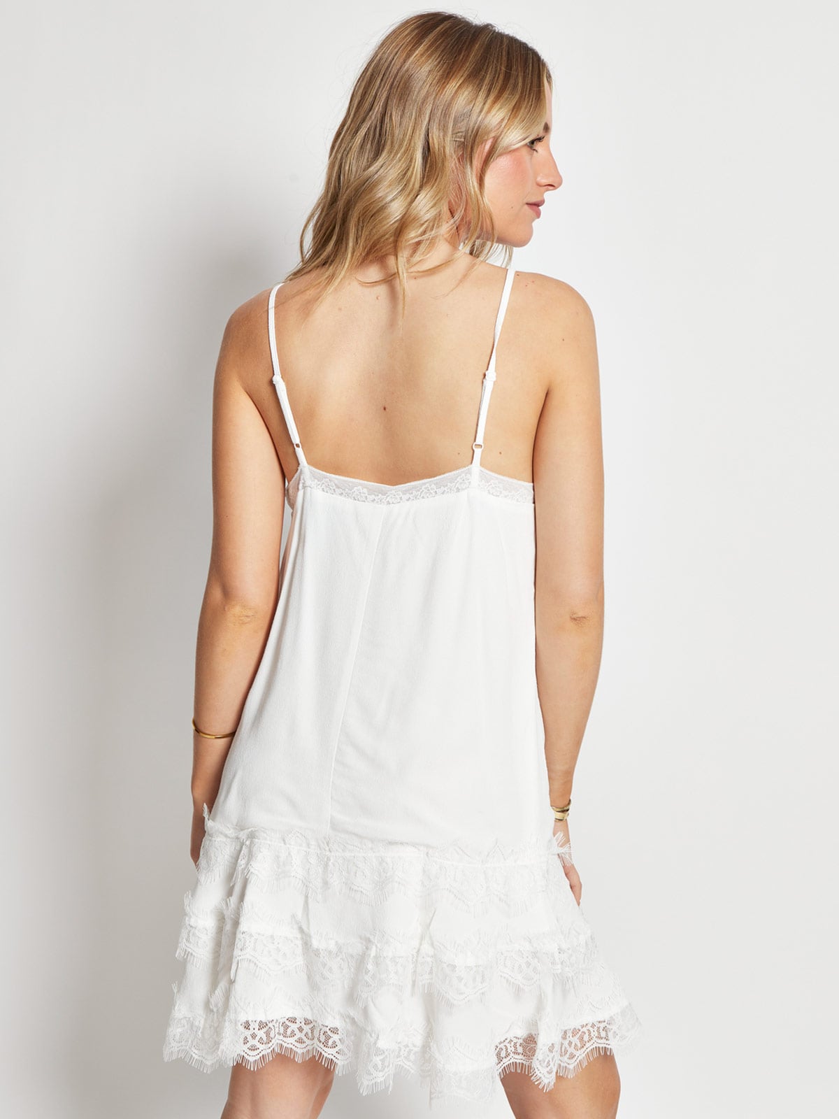 VESTIDO MUJER INDEX CORTO ENCAJE - 4