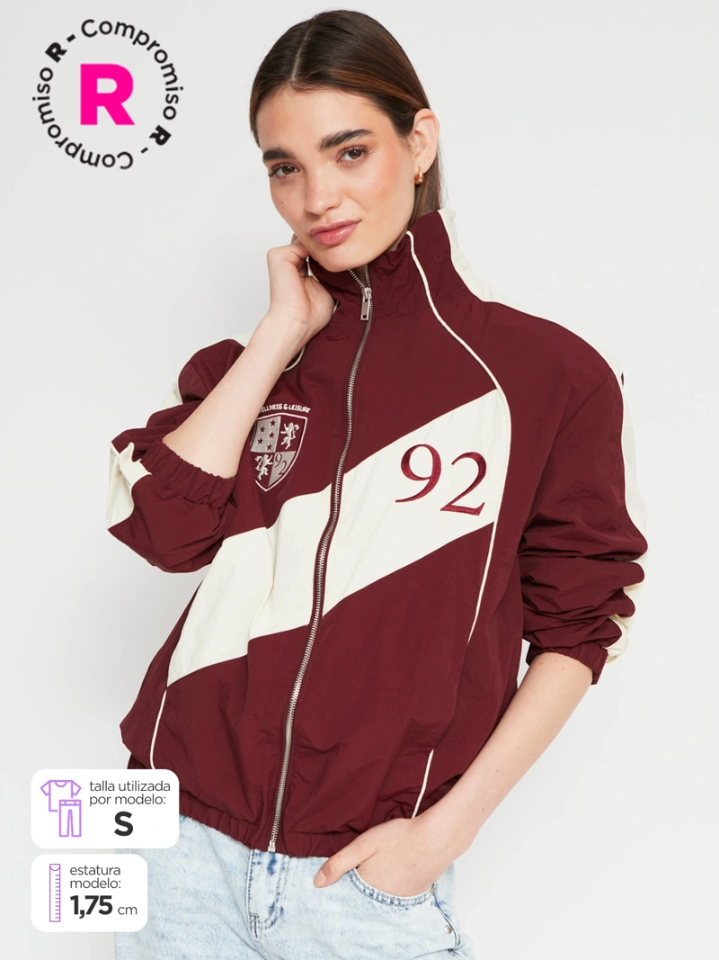 CHAQUETA MUJER INDEX CORTAVIENTO COLLEGE - 1