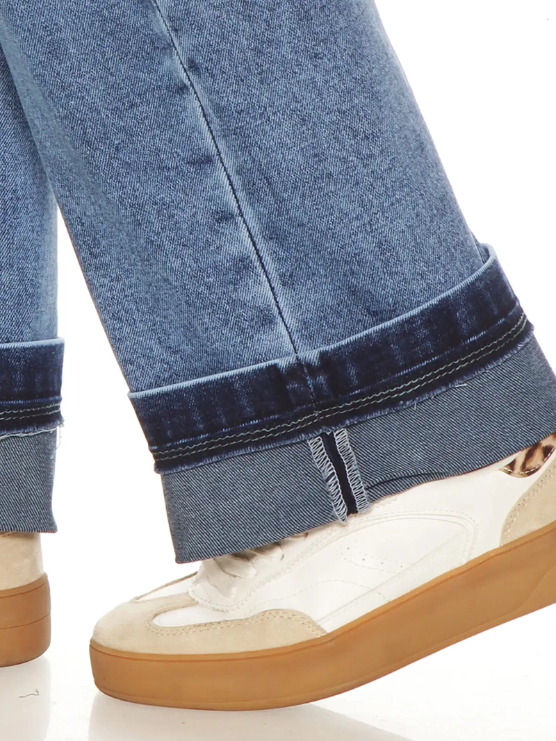 JEANS MUJER WADO'S PUSH UP ROLL UP - 7