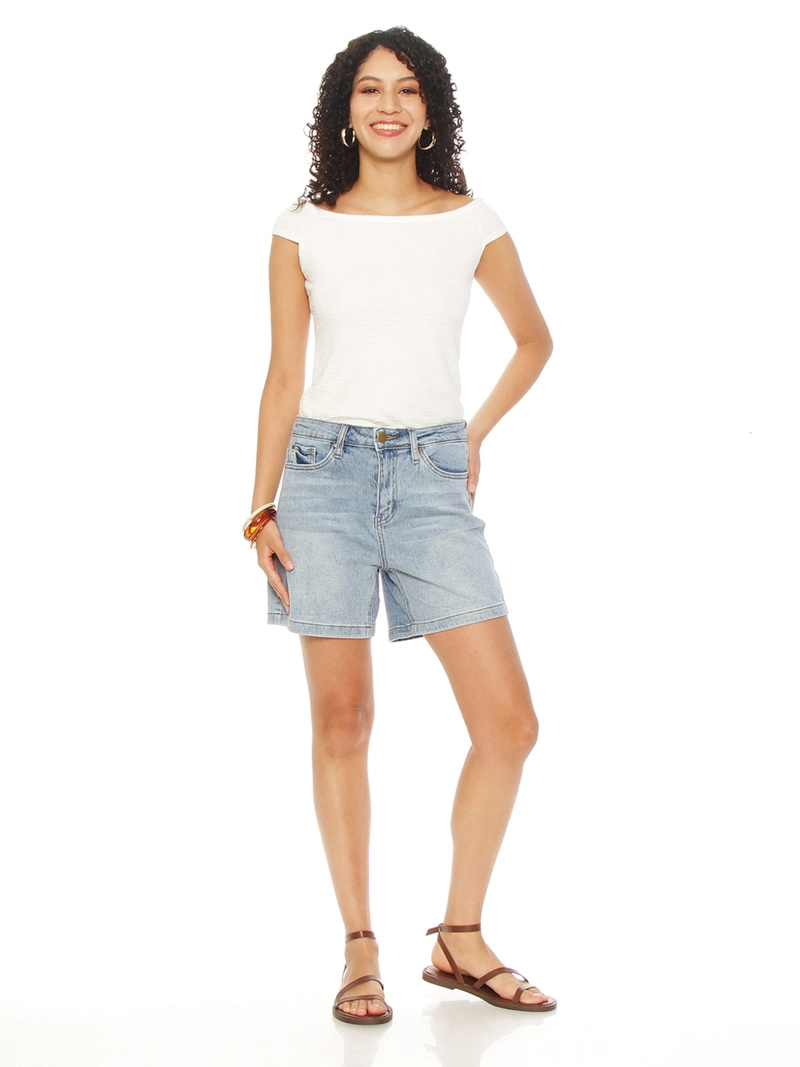 SHORT MUJER WADOS TIRO ALTO - 1