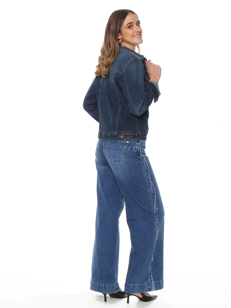 CHAQUETA MUJER WADOS ALGODÓN MANGA LARGA DENIM - 3