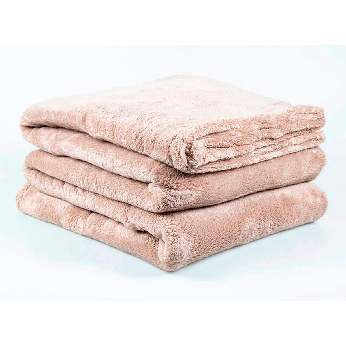 FRAZADA RIPLEY HOME FLUFFY 1.5 PLAZAS TAUPE - 1