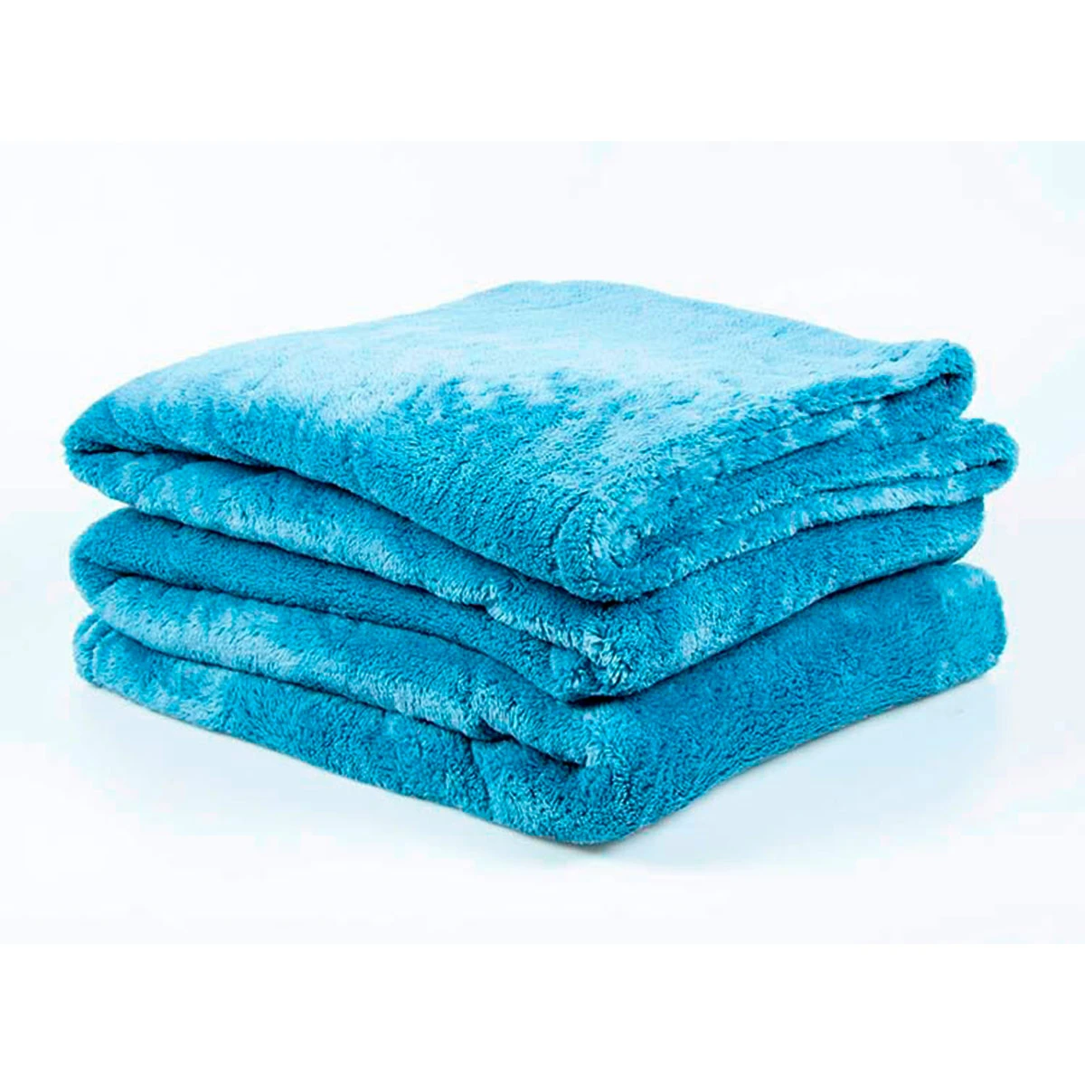 FRAZADA RIPLEY HOME FLUFFY 2 PLAZAS AZUL - 1