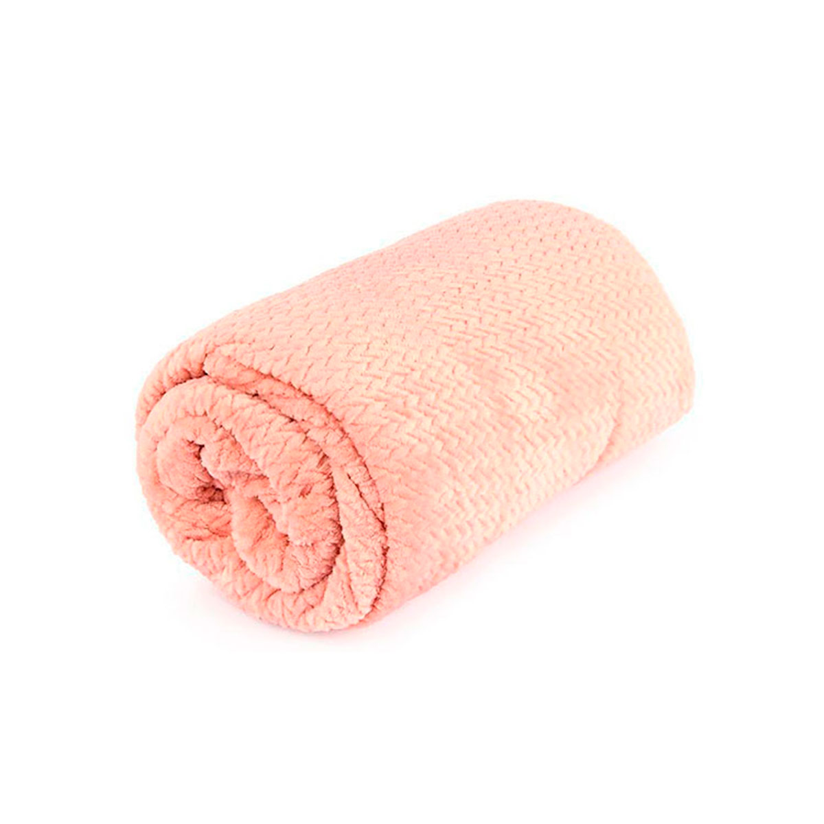 FRAZADA RIPLEY HOME NEW WAFFLE 1.5 PLAZAS ROSA - 1