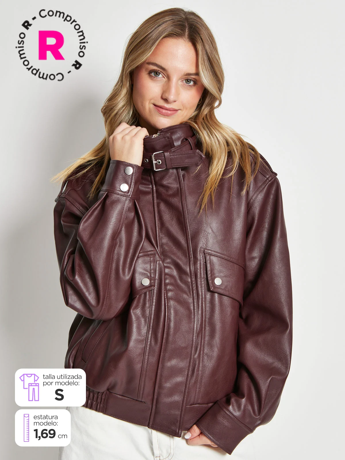 CHAQUETA MUJER INDEX EFECTO PIEL - 3