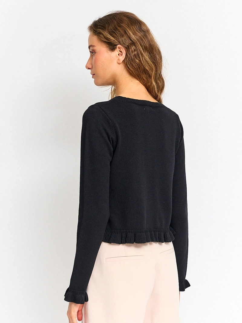 CARDIGAN MUJER INDEX ALGODÓN VUELOS - 2