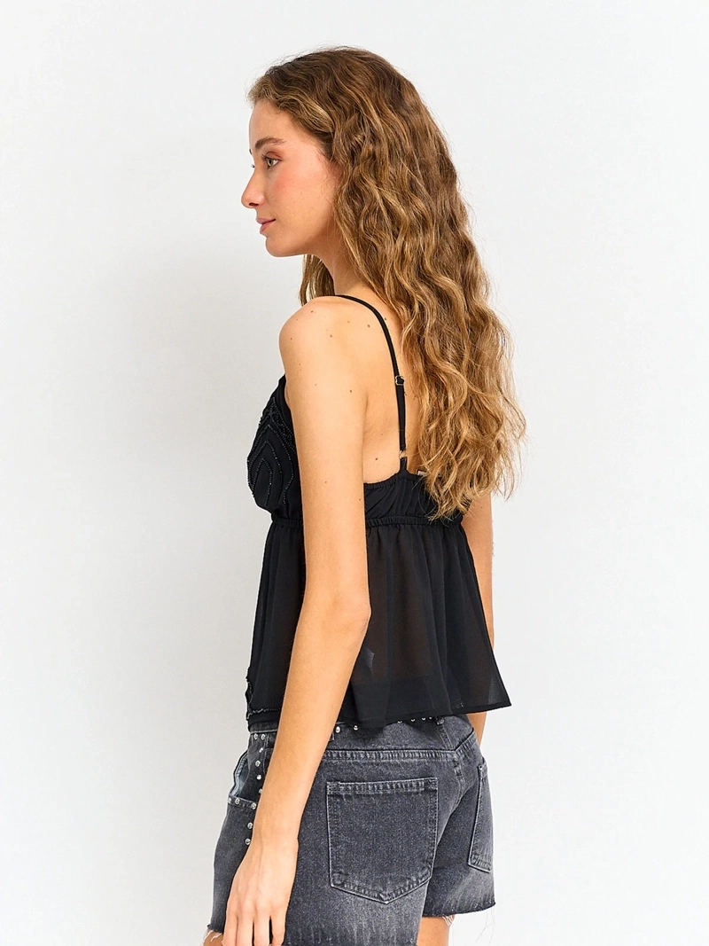 BLUSA MUJER INDEX SIN MANGAS - 2