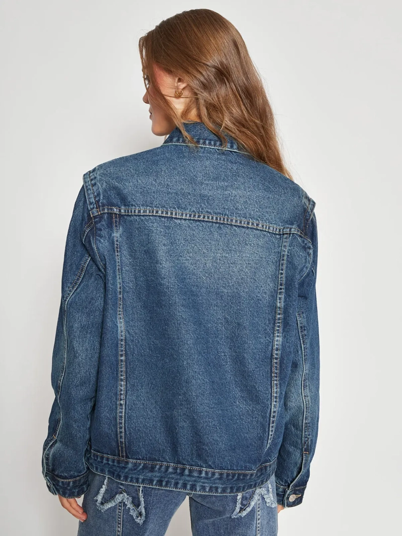 CHAQUETA MUJER INDEX ALGODÓN DENIM - 2