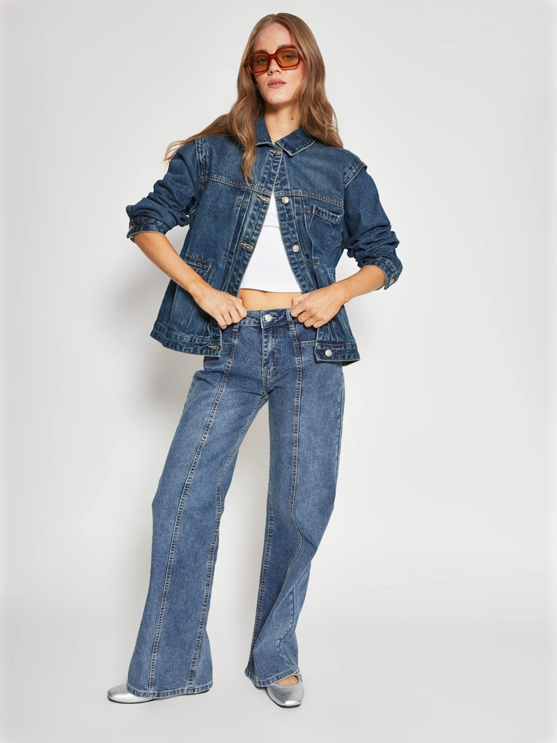 CHAQUETA MUJER INDEX ALGODÓN DENIM - 4