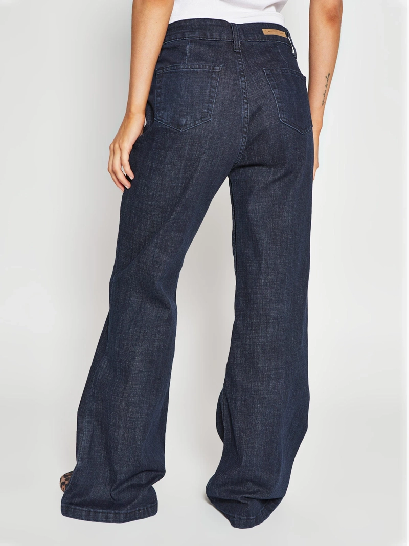 JEANS MUJER INDEX ALGODÓN FLARE BOLSILLOS - 3