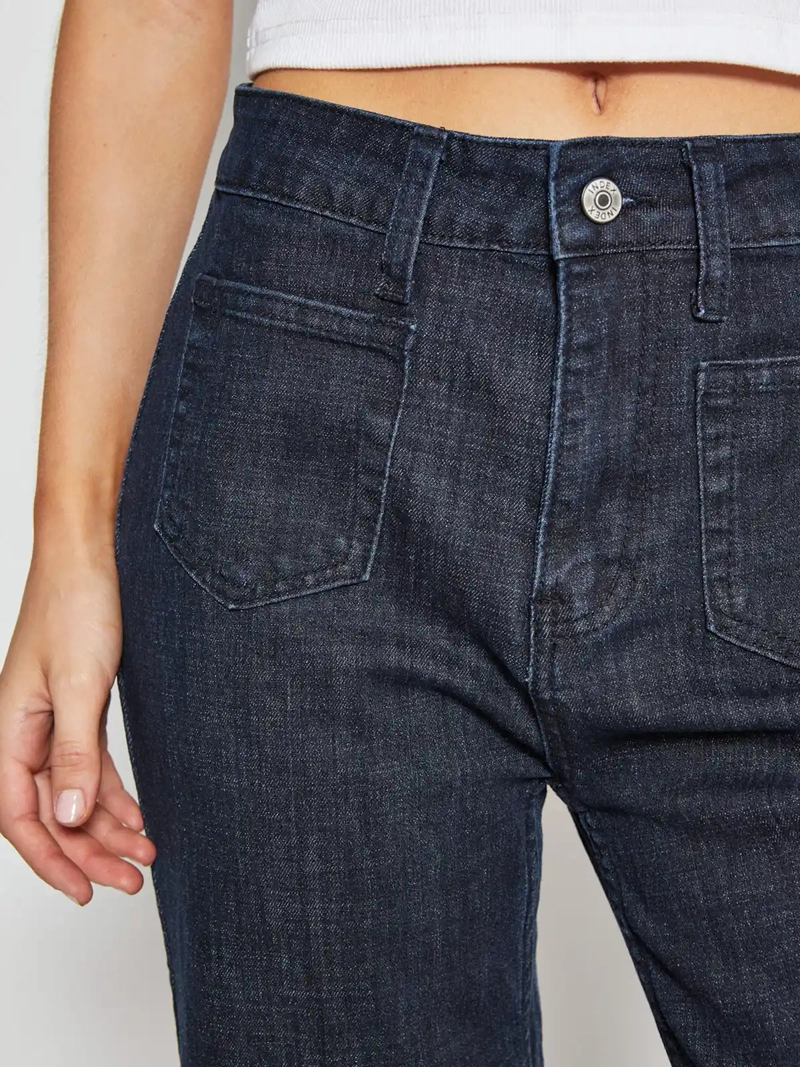 JEANS MUJER INDEX ALGODÓN FLARE BOLSILLOS - 4