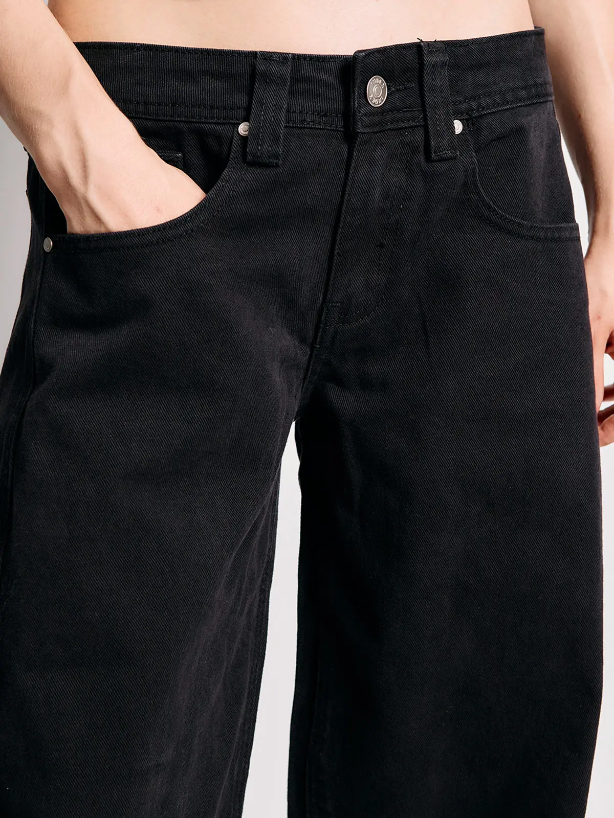 JEANS MUJER INDEX ALGODÓN BALLOON TIRO BAJO - 4