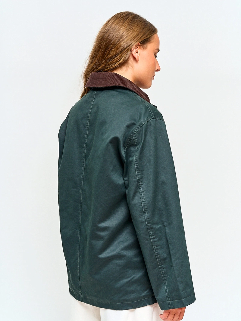 CHAQUETA MUJER INDEX ALGODÓN CUELLO COTELÉ - 2