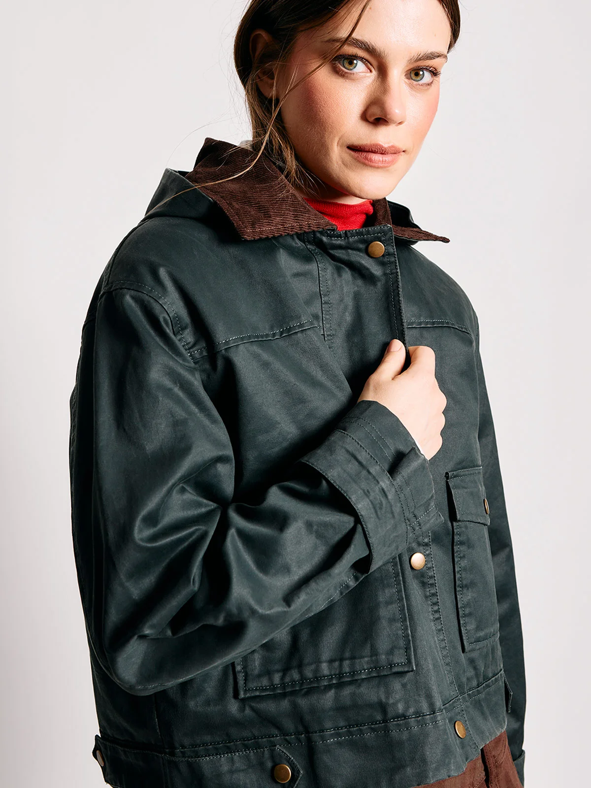 CHAQUETA MUJER INDEX ALGODÓN CAMPESTRE - 4