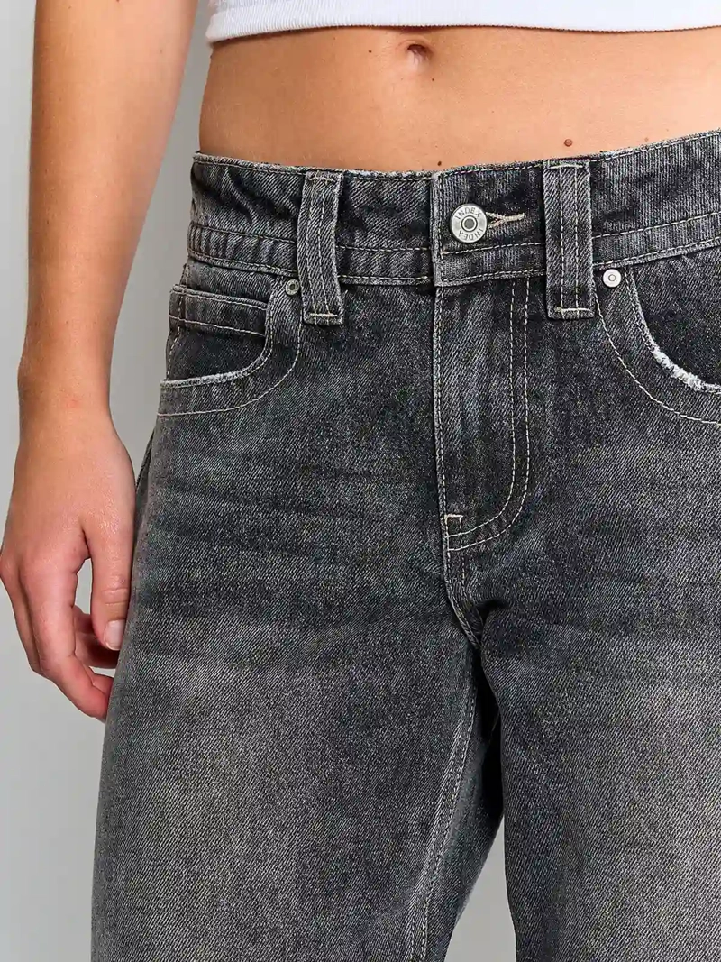 JEANS MUJER INDEX ALGODÓN TIRO BAJO - 4