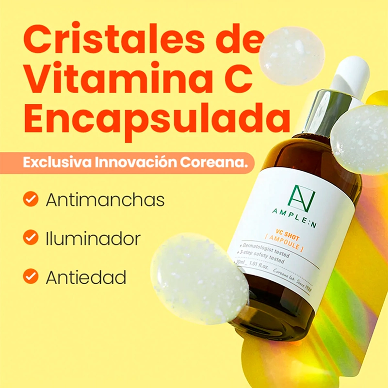 SÉRUM AMPLEN VIT C PURA 30 ML - 3
