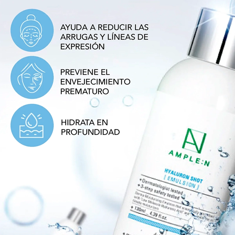 FLUIDO HIDRATANTE AMPLEN AH 130 ML - 5