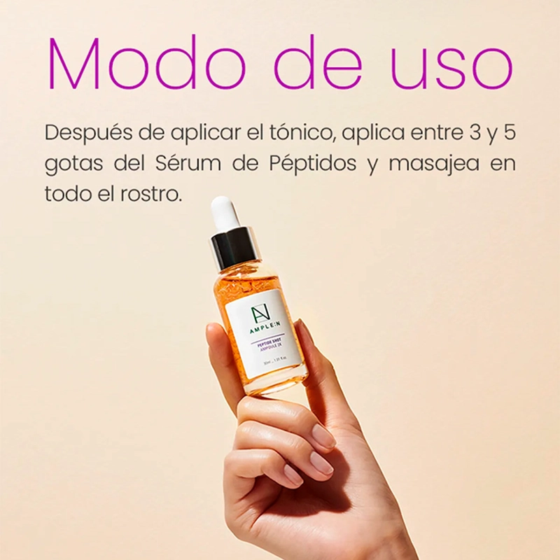 SÉRUM ANTIEDAD AMPLEN PÉPTIDOS 30 ML - 9