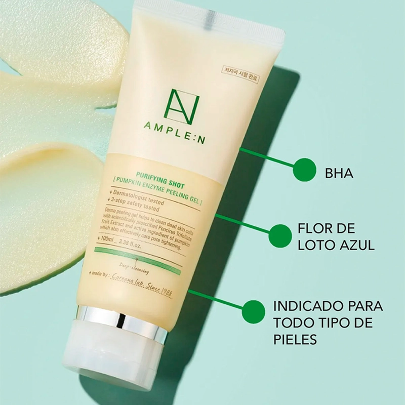 EXFOLIANTE FACIAL AMPLEN CALABAZA 100 ML - 6