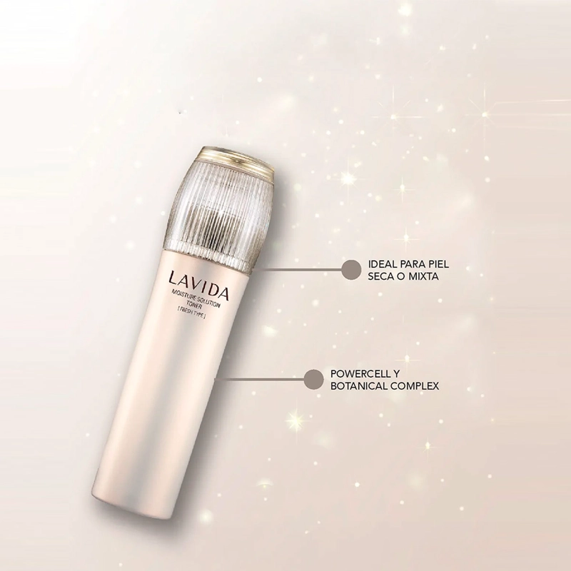 TÓNICO FACIAL LAVIDA POWERCELL 200 ML - 3